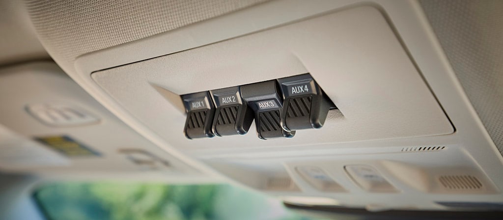 Intérieur du Ford Bronco Sport® 2025 avec interrupteurs précâblés