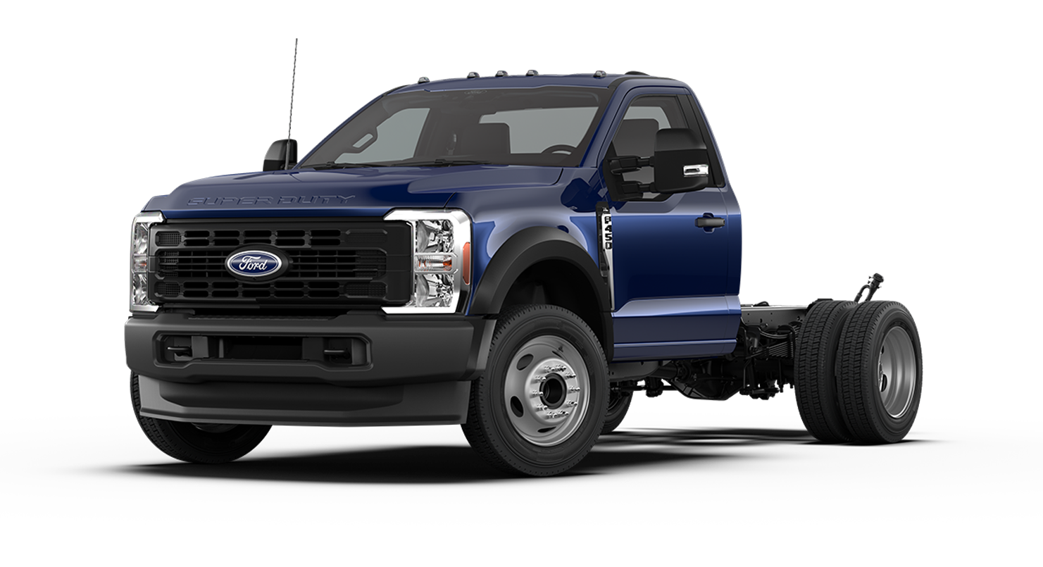 Ford F-450® XL Super Duty® à châssis-cabine 2026 en bleu argon