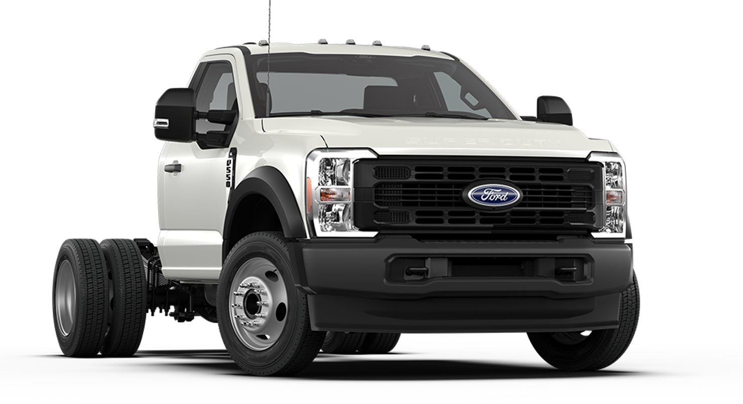 Ford Super Duty® à châssis-cabine F-550® XL 2026 illustré en avalanche
