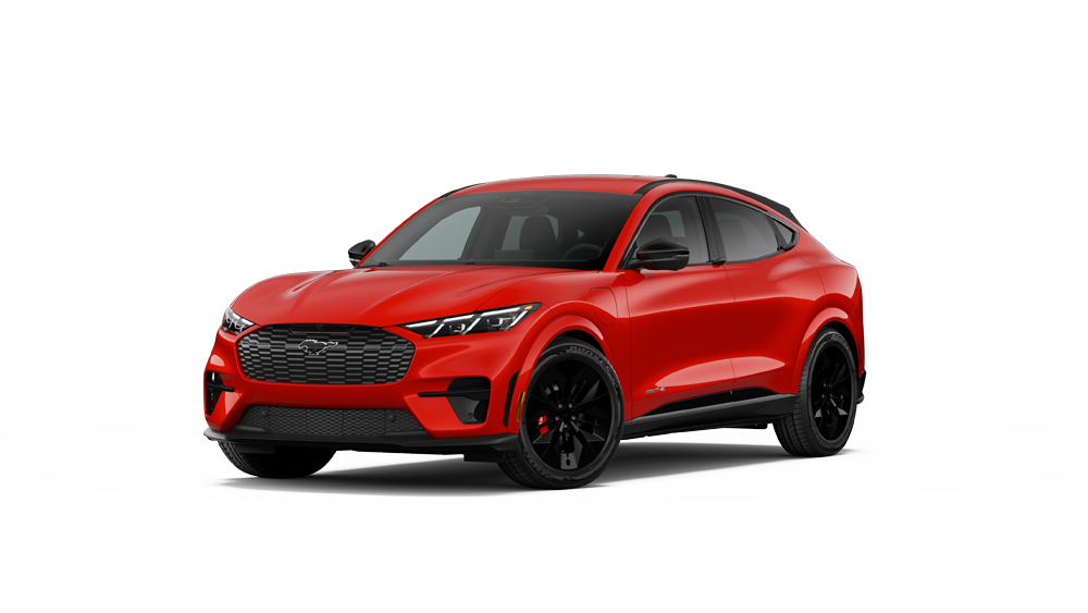 La Ford Mustang Mach-E® GT 2026 en rouge course