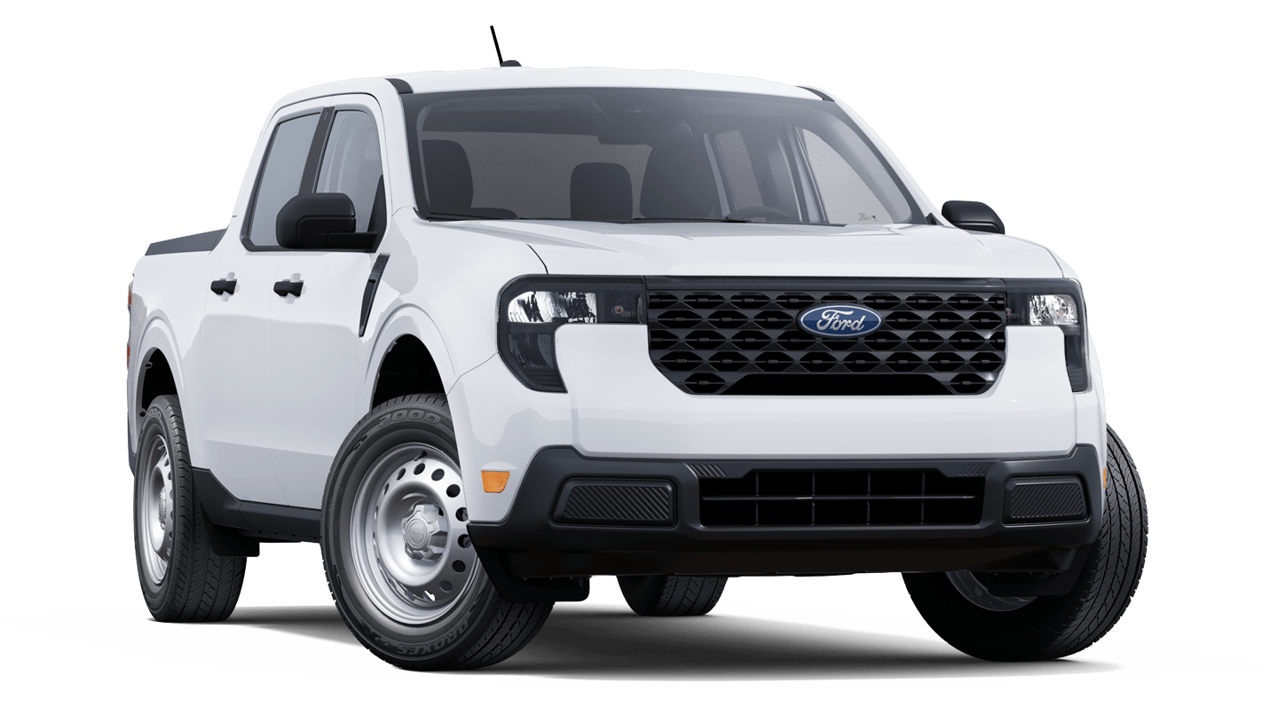 Un camion Ford Maverick® 2025 en blanc Oxford