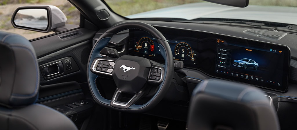 Intérieur de la Ford Mustang® GT California Special® décapotable 2025
