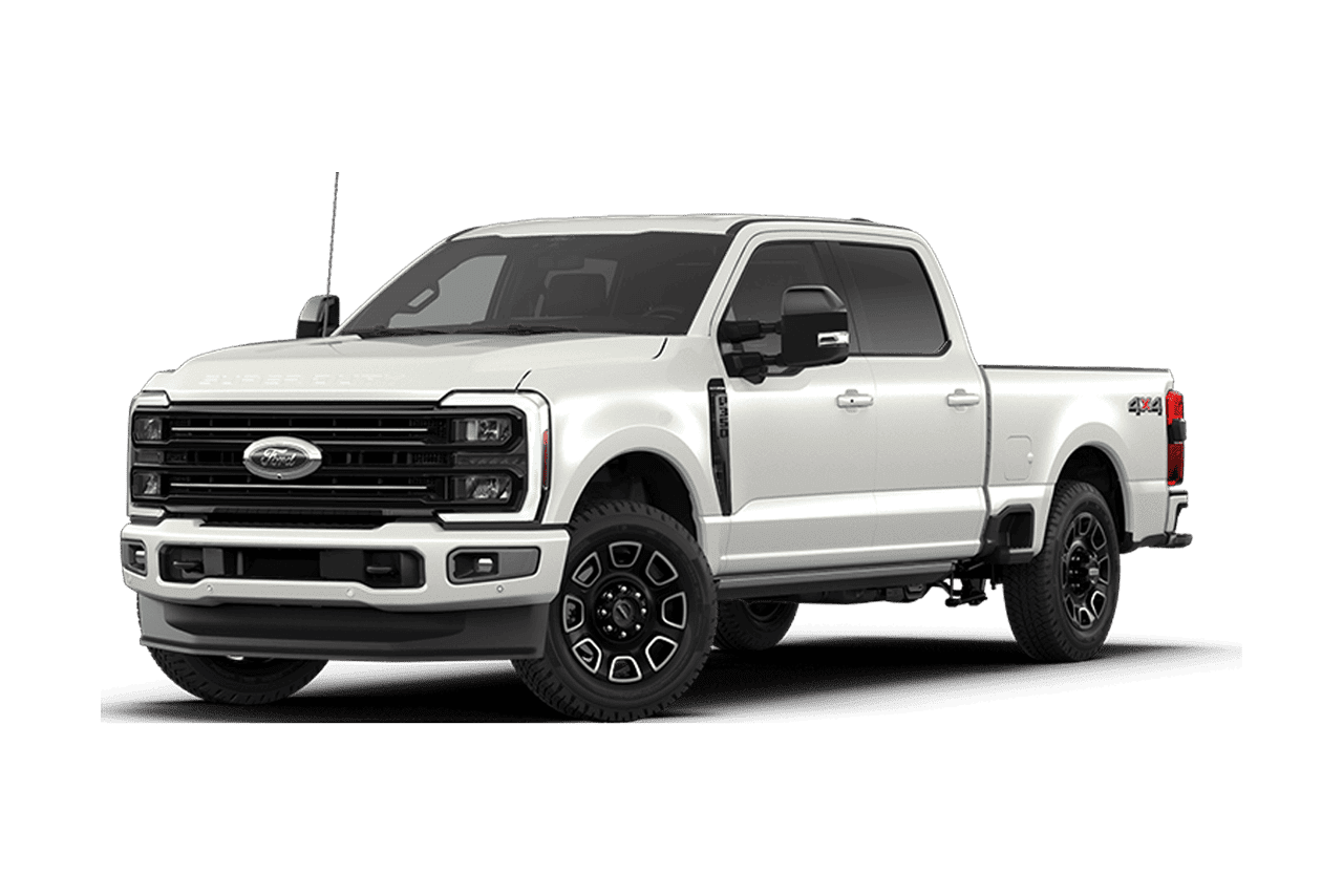 Ford Super Duty® F-350® Platinum® 2026 sur fond blanc