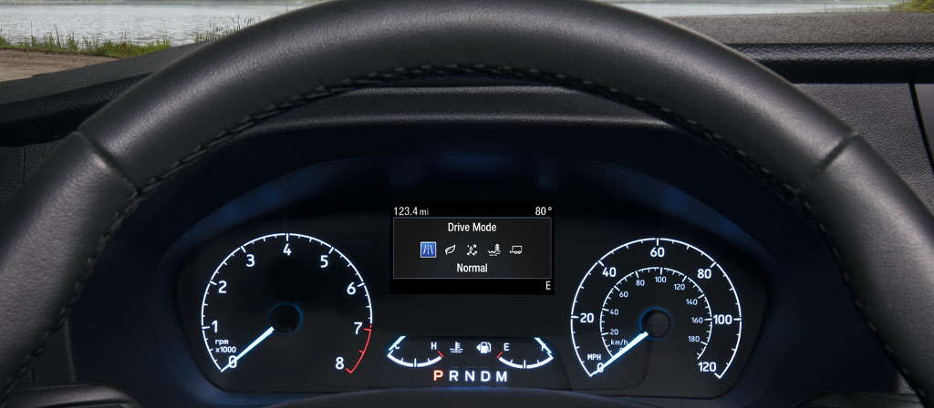 Tableau de bord numérique de la fourgonnette Ford Transit® 2025