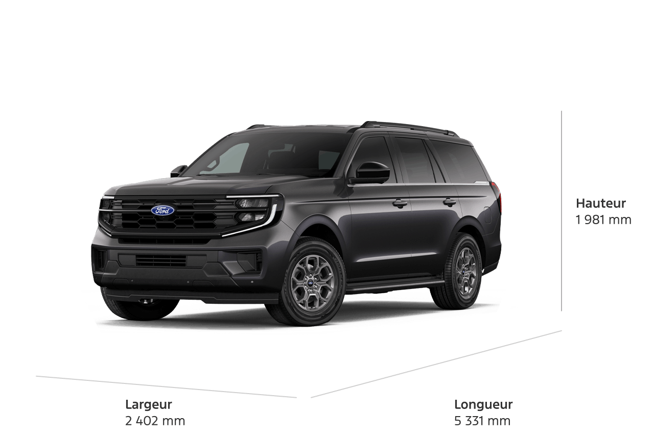 2027 Ford Expedition® Active SUV dimensions
