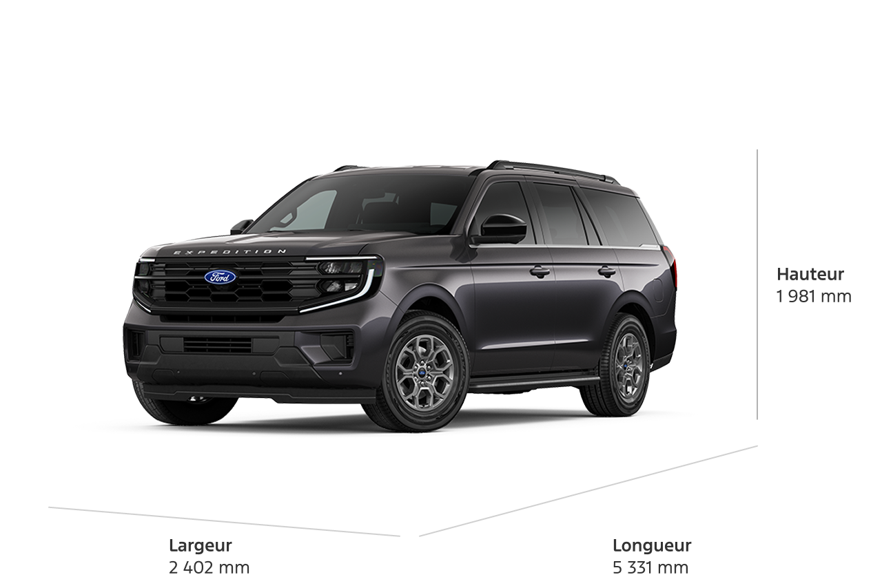 2027 Ford Expedition® Active SUV dimensions