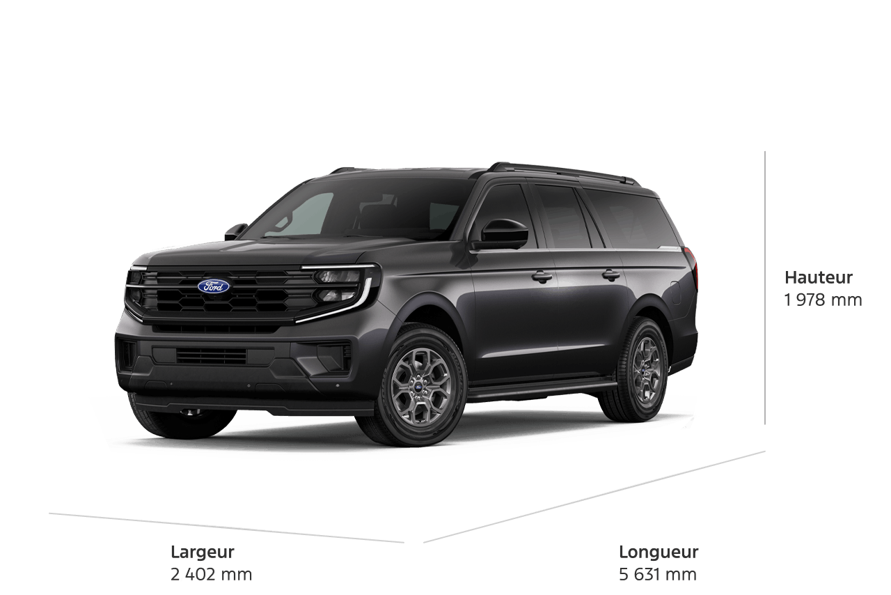 2027 Ford Expedition® MAX Active SUV dimensions