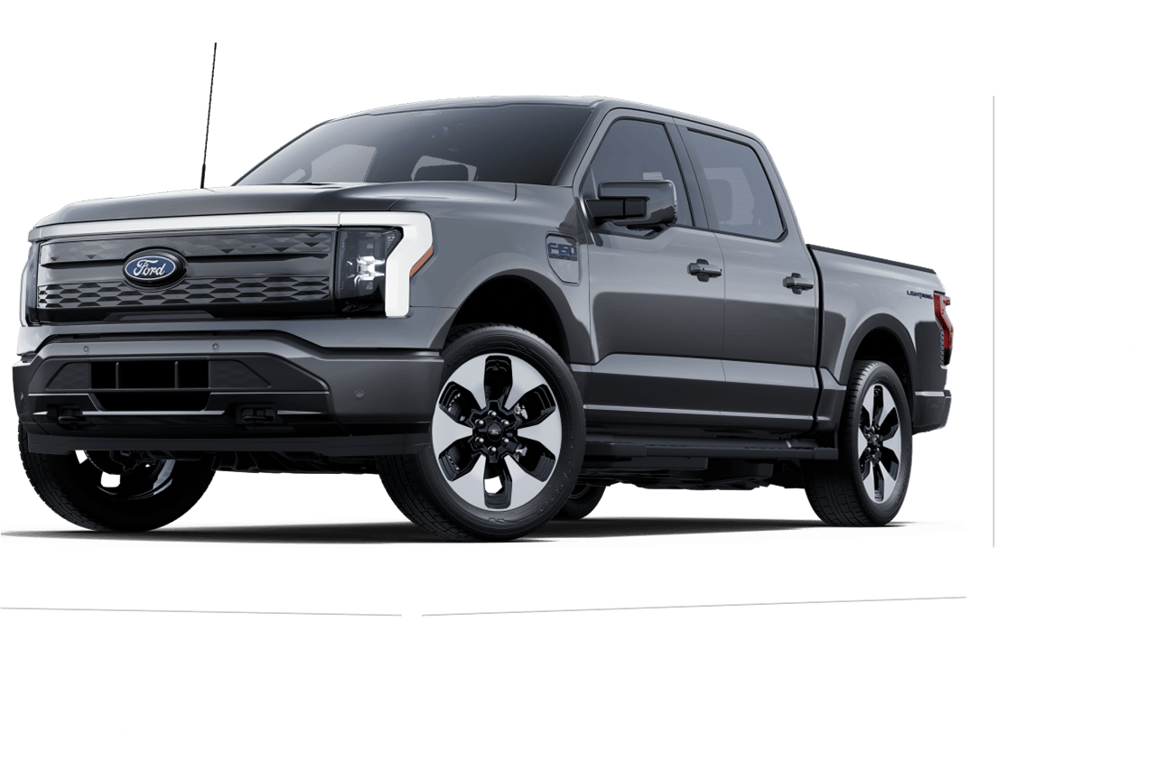 A 2025 Ford F-150® Lightning® Platinum® pickup