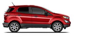 Ford EcoSport 2020 en rouge
