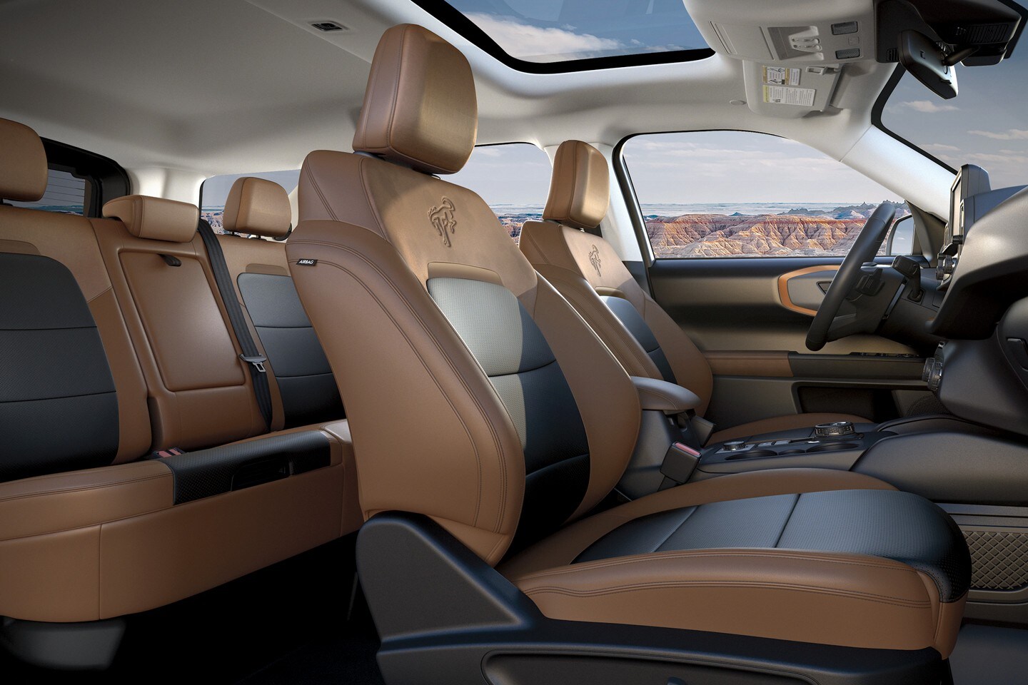 Intérieur d’un Ford Bronco Sport 2021