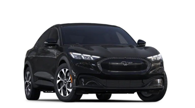 Ford Mustang Mach-E en rouge