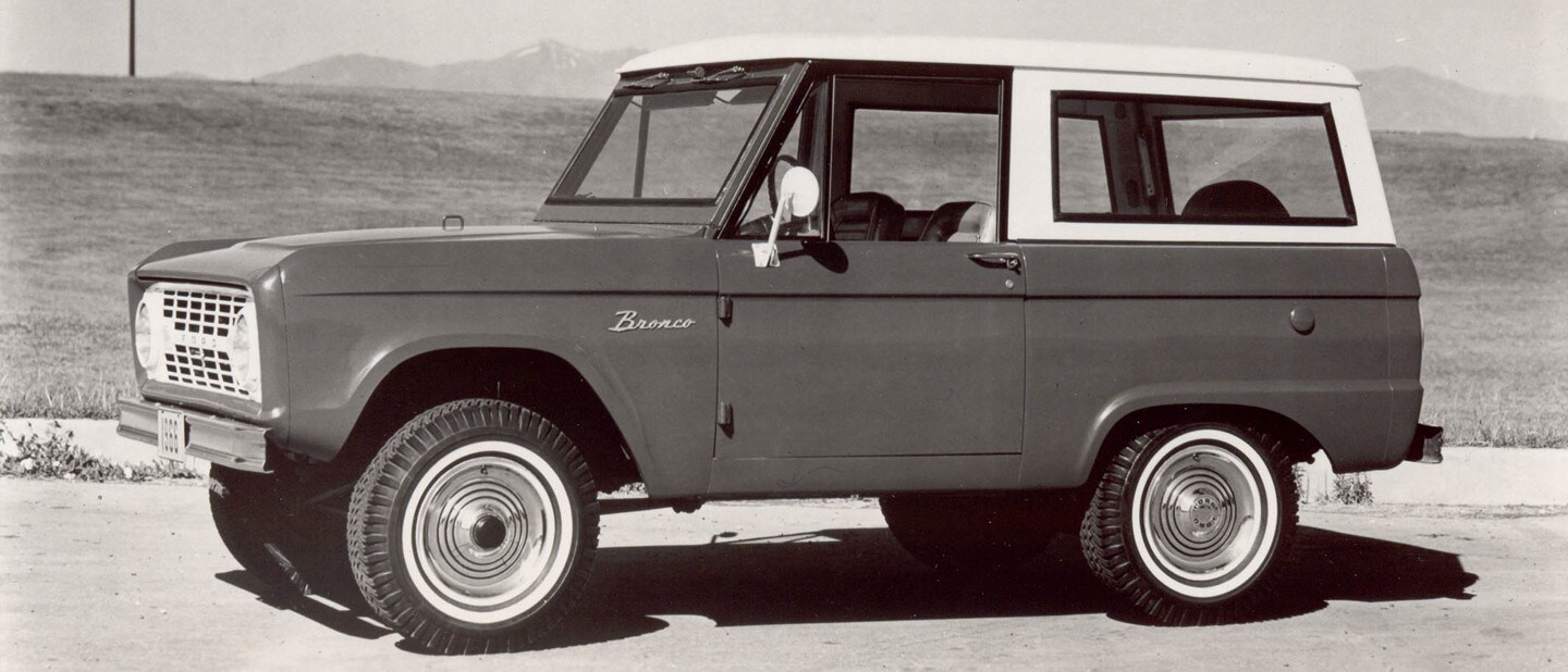 Modèle fourgon du Ford Bronco 1966 