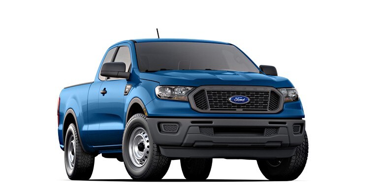 Ford Ranger 2020 en bleu