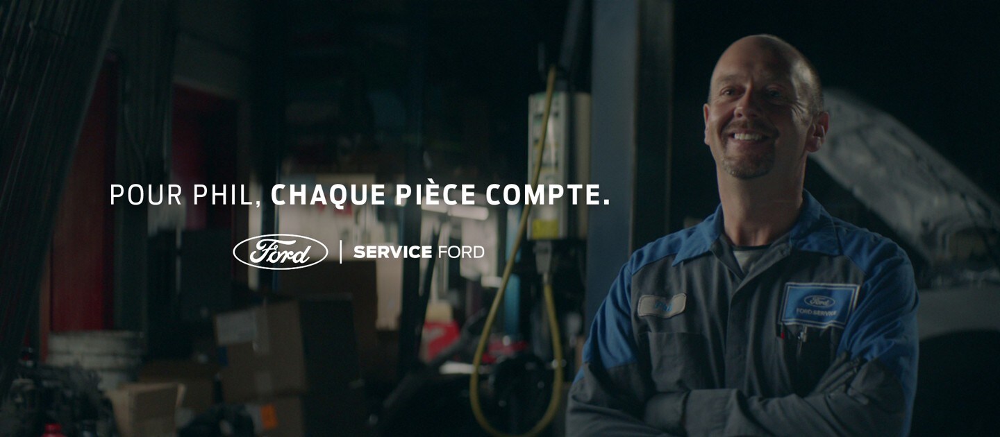 Vidéo de Phil, technicien Service Ford