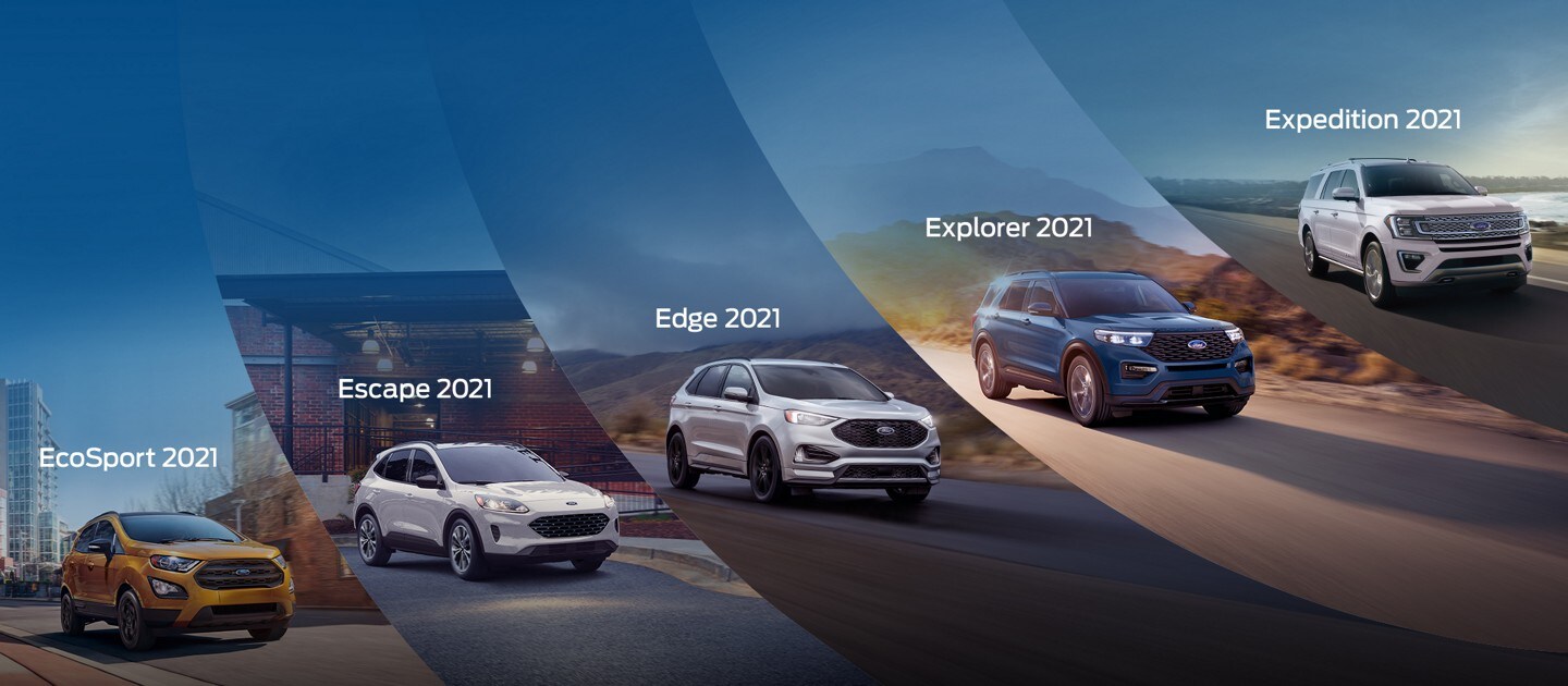 EcoSport 2021, Escape 2021, Edge 2021, Explorer 2021, Expedition 2021