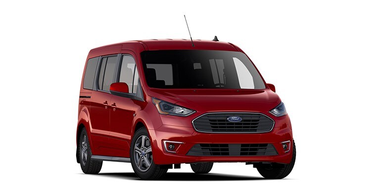 Ford Transit Connect 2020 en rouge