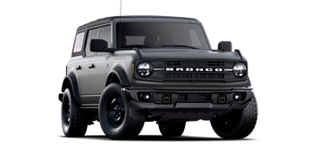 Ford Bronco® Black Diamond™ 2024 montré en couleur argent métallisé emblématique