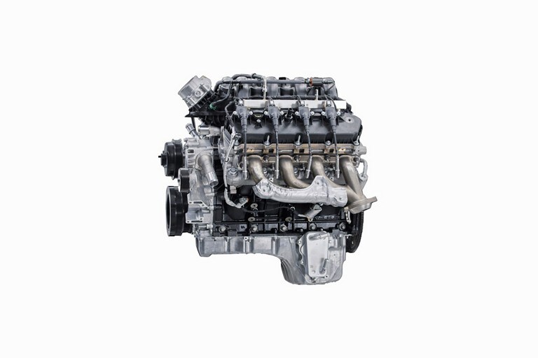 Un moteur Ford Super Duty® Power Stroke® V8 turbo diesel 2025