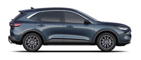 Ford Escape hybride rechargeable 2024 en bleu vapeur
