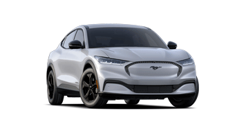 Ford Mustang Mach-E® Select 2023 illustrée en blanc spatial