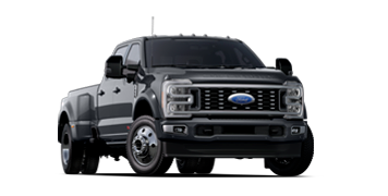 Ford Super Duty® F-450® Platinum® 2025 en gris carbonisé