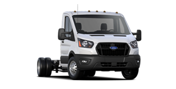 Châssis-cabine du Ford Transit® 2023 en blanc Oxford