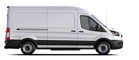 Fourgonnette utilitaire Ford Transit® 2024 en blanc Oxford