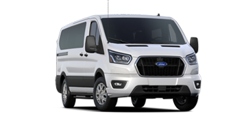 Fourgonnette de transport de passagers XLT Ford Transit® 2024 en blanc Oxford