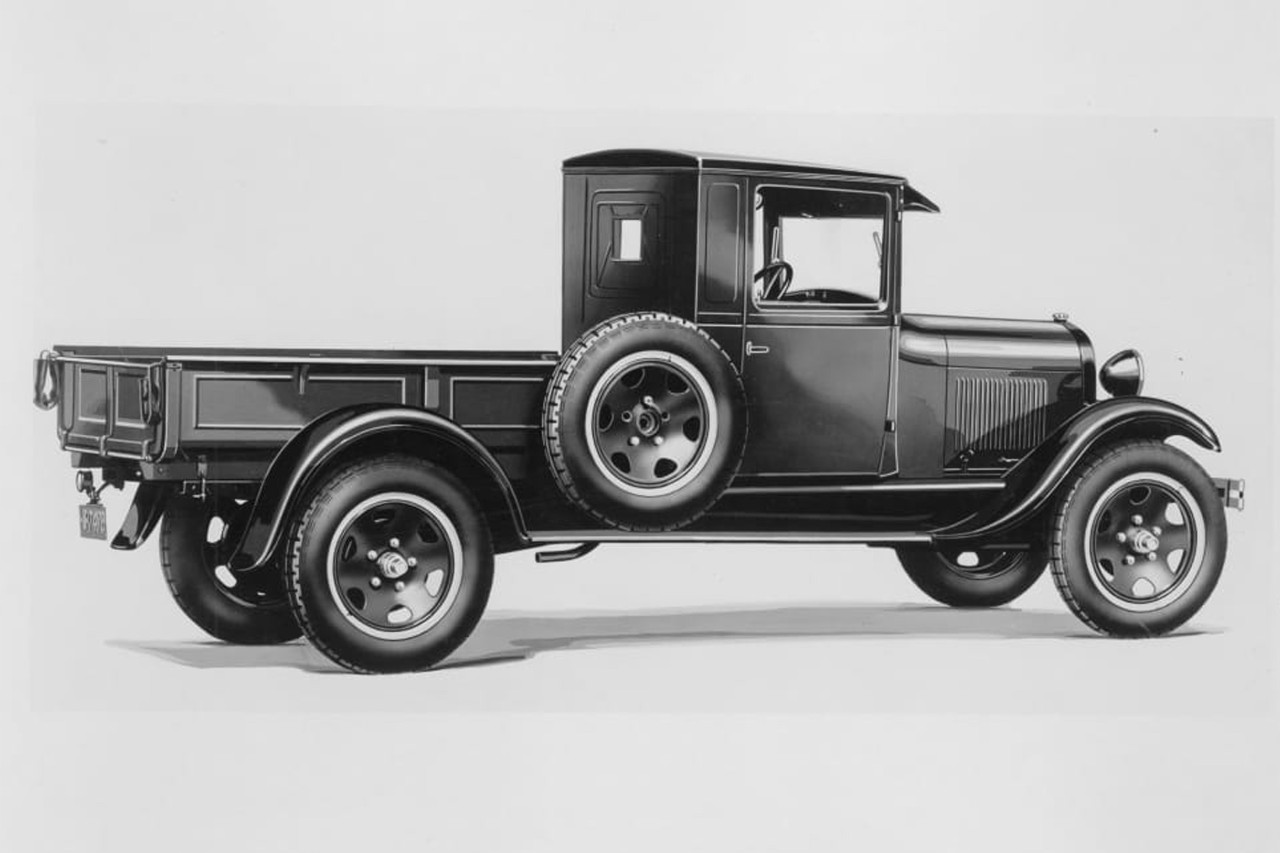 Camion Ford d'avant-guerre