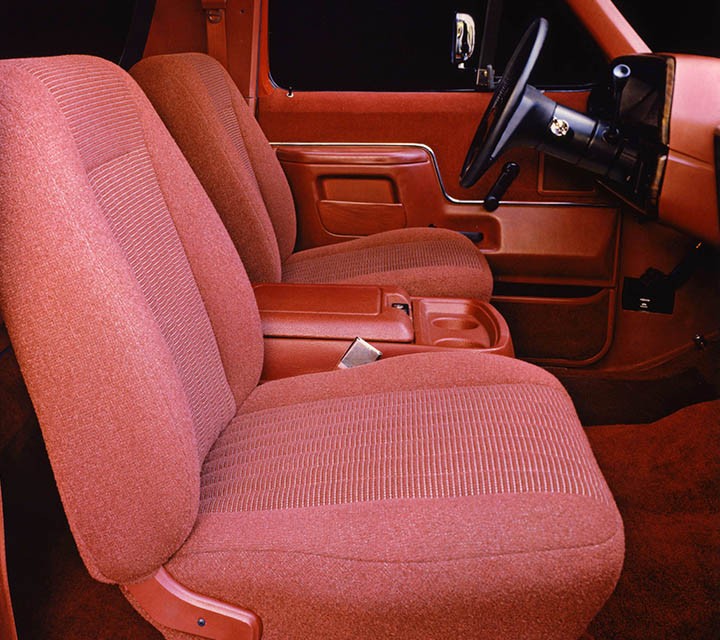 Sièges intérieurs avec garnitures Ford Bronco 1987 