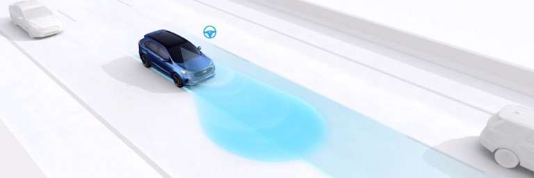 Animation illustrant le Système de suivi de voie