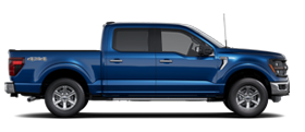 Ford F-150® XLT 2025 en bleu atlas