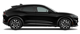 Un Ford Mustang Mach-E® Select 2026 en noire ombre