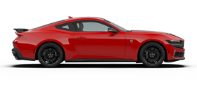 Coupé Mustang® EcoBoost® en rouge course