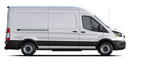 Fourgonnette utilitaire Transit® 2025 en blanc Oxford
