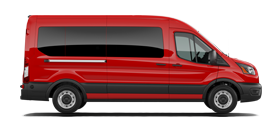 Fourgon de transport de passagers Transit® XL 2026 en rouge course