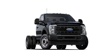 Ford F-450® XL Super Duty® à châssis-cabine 2025 en noir agate