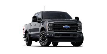 Ford F-350® Super Duty® Platinum® 2025 en gris carbonisé