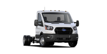 Châssis-cabine Ford Transit® 2025 en blanc Oxford