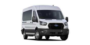 Fourgonnette de transport de passagers XL Ford Transit® 2025 en blanc Oxford