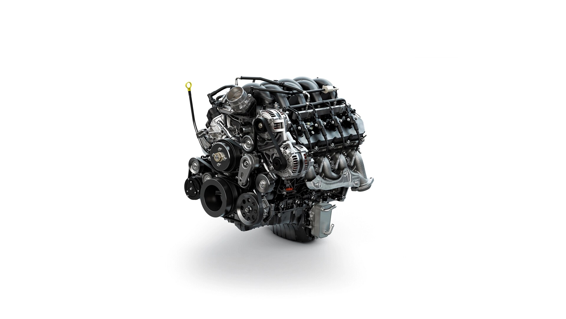 Un Ford Super Duty® à châssis-cabine 2026 avec moteur OHV V8 à essence PFI de 7,3 L