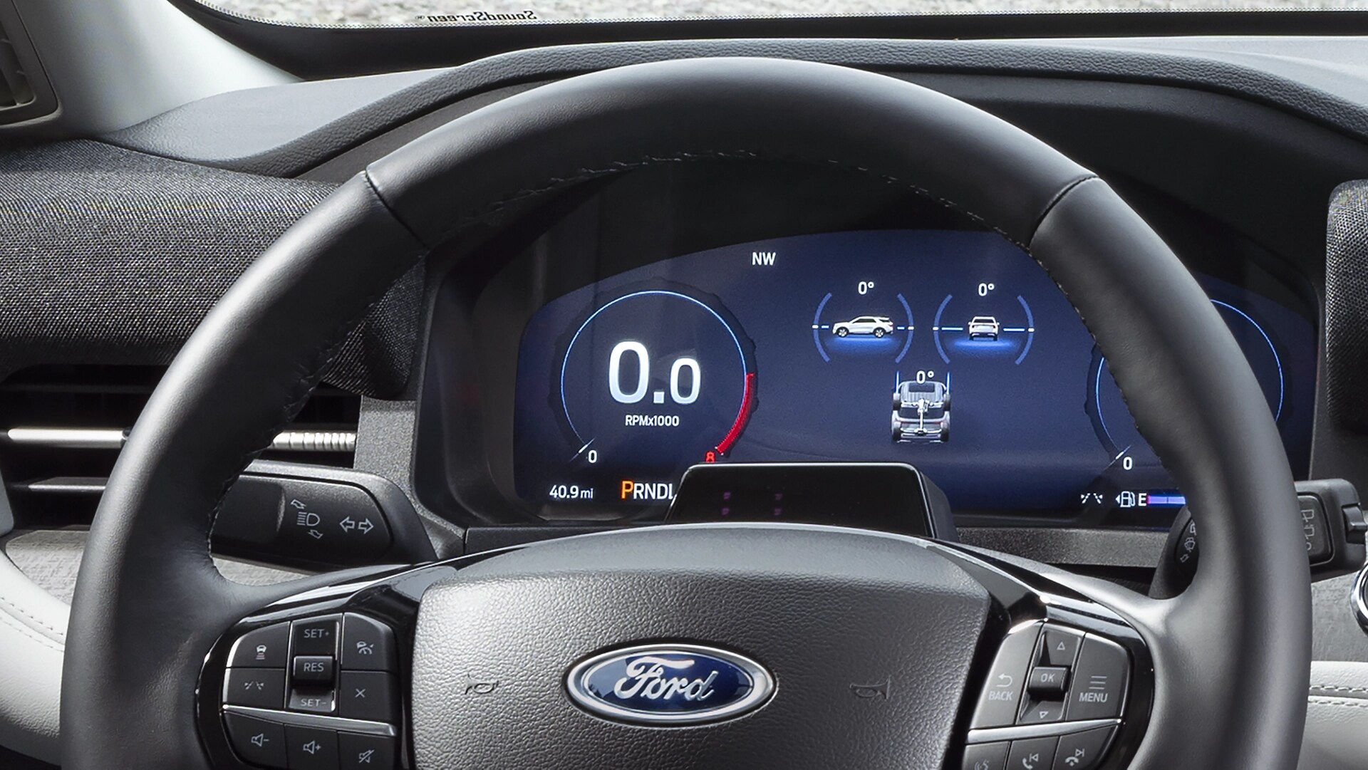 Le tableau de bord d’un VUS Ford Explorer® 2026
