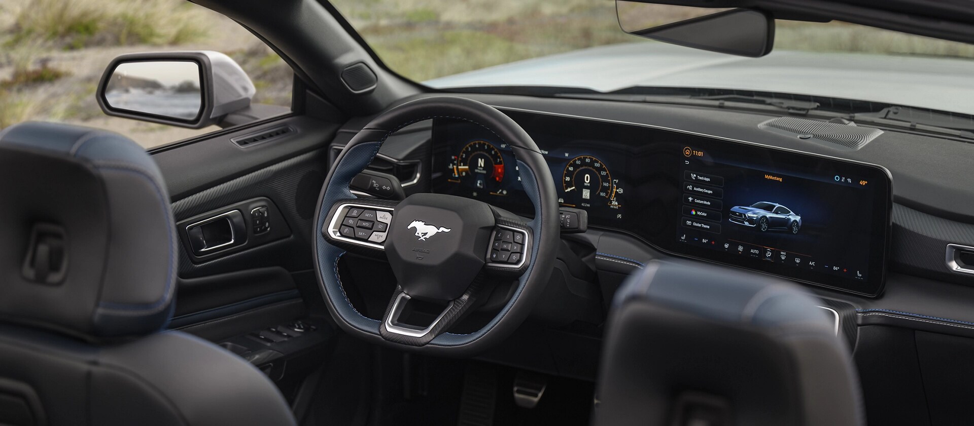 Intérieur de la Ford Mustang® GT California Special® décapotable 2025