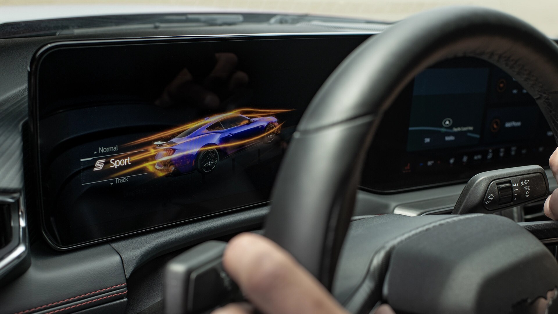 Personne conduisant une Ford Mustang® Coupé 2025