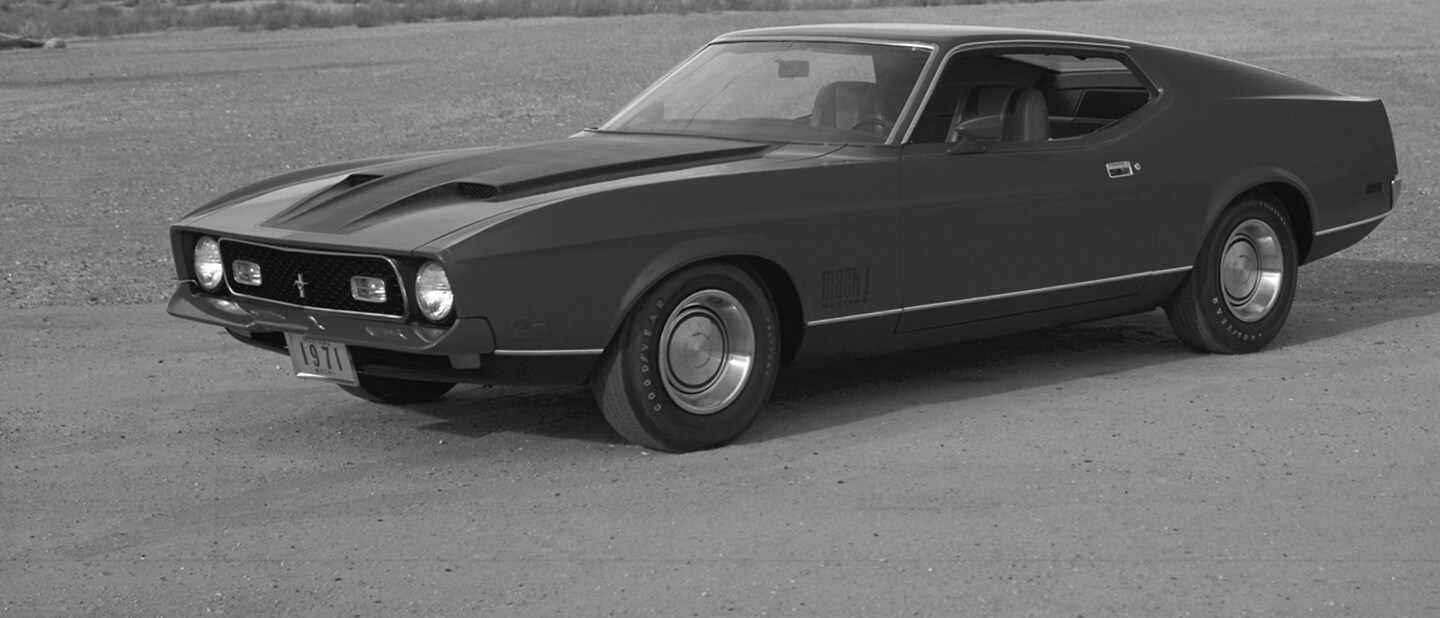 La Ford Mustang Mach 1 1971.