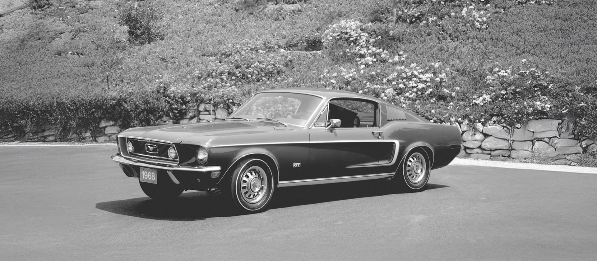 Une Ford Mustang GT ‘559 coupé de 1968