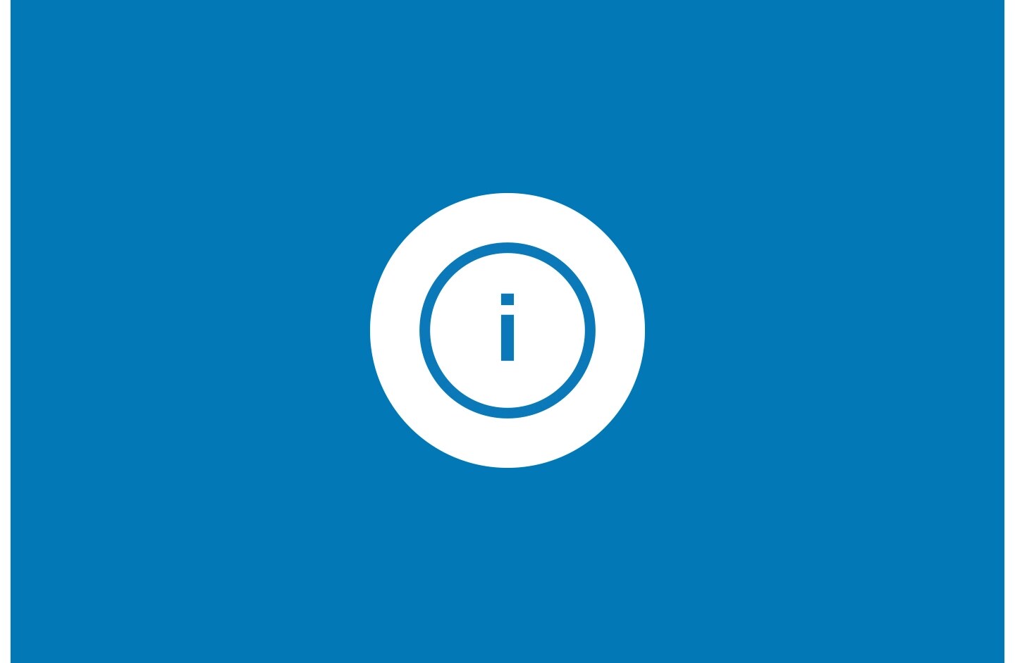 Icône d'information