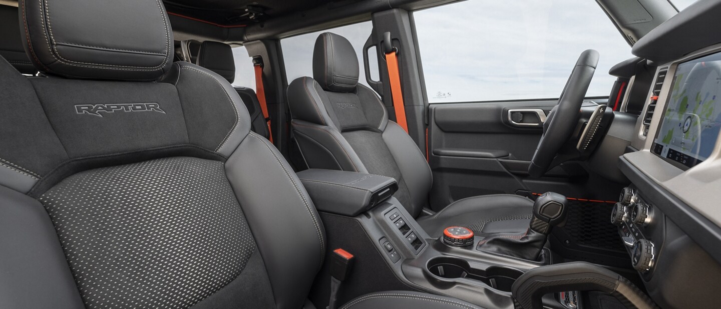 Intérieur du Ford Bronco® Raptor® 2023