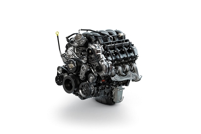 Un Ford Super Duty® 2025 avec moteur OHV V8 à essence PFI de 7,3 L