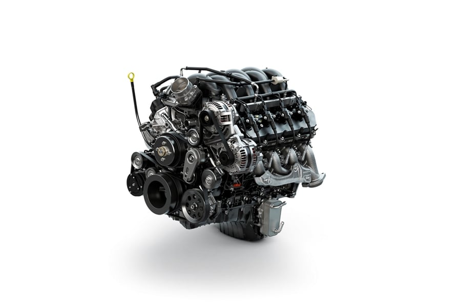 Un Ford Super Duty® 2025 avec moteur OHV V8 à essence PFI de 7,3 L
